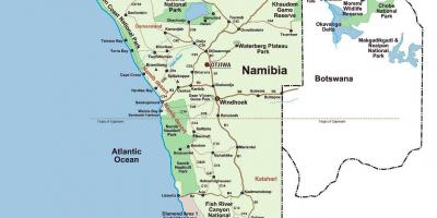 Peta Namibia